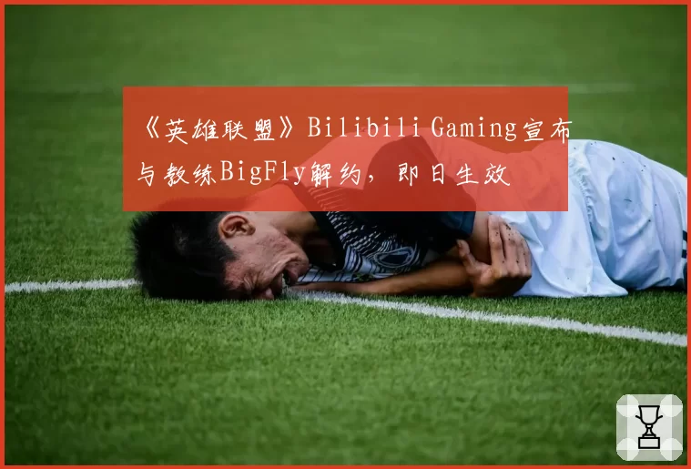 《英雄联盟》Bilibili Gaming宣布与教练BigFly解约，即日生效